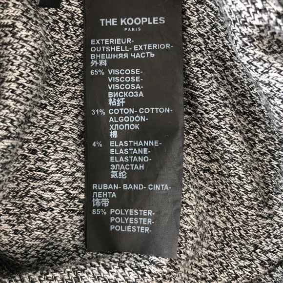 Kooples X Sport Oversized Lace Trimmed Sweatshirt - Picture 6 of 7